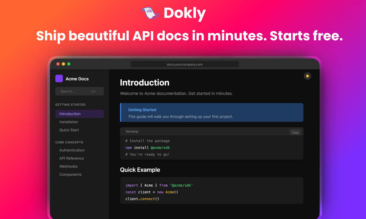 Dokly preview